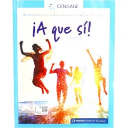 By M. Victoria Garcia Serrano (Author), Annette Grant Cash (Author), Cristina de la Torre (Author) & 0 more A que si! (MindTap Course List)