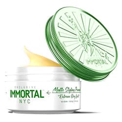Immortal NYC Matte Styling Extreme Dry Look Pomade - 7 out of 9 Holding Ability, Matte Finish - All Natural Water-Based Hair Wax for Men - No Residue, All Hair Types