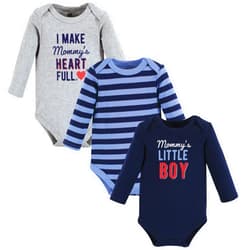 Hudson Baby unisex-baby Cotton Long-sleeve Bodysuits