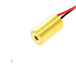 Quarton IR Dot Laser Module, 850nm, Class 3R, 2.5–3.5mW, VLM-850-01 LPA – With APC Driver, D10.5 x L18.4 mm, 2.6–6 VDC Operation Voltage, for <30m working distance, Laser Head, Made in Taiwan