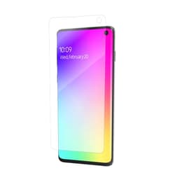 ZAGG InvisibleShield Ultra VisionGuard - Protect your eyes and your phone - for Samsung Galaxy S10 - Case Friendly Screen Protection