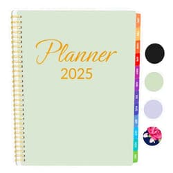 GNL 2025 Planner, Weekly and Monthly Planner January - December 2025, 8.5