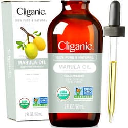 Cliganic Organic Marula Oil, 2oz - 100% Pure - For Face & Hair | Natural Cold Pressed Unrefined
