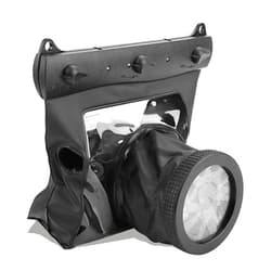 Yoidesu DSLR Camera Univeral Waterproof Underwater Housing Case Pouch Bag,20-meters Dving Case Bag Cover for Canon Nikon and other DSLR Cameras (Black)