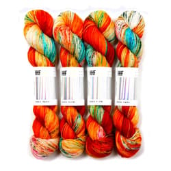 Hedgehog Fibres Sock Yarn - one Skein, 100g / 3.5 oz (Guppy)