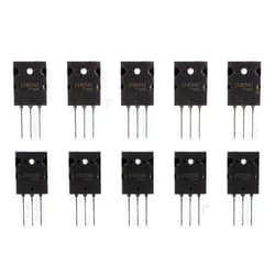 BOJACK 5 Pairs 2SA1943 2SC5200 Amplifier Transistor PNP NPN High Power Black Audio SiliconTransistor TO-3PL (Pack of 10 pcs)