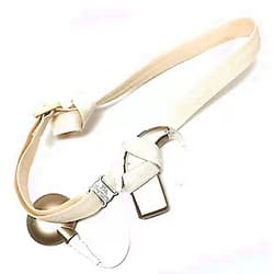Ear Suspenders Cochlear Implant Headband (Ivory, Under 2) Ivory Under 2