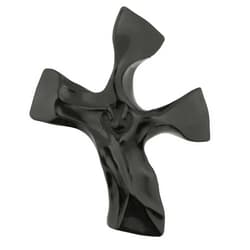 VILLAGE GIFT IMPORTERS The Original Clinging Cross © by Not So Plain Jane (Ebony)