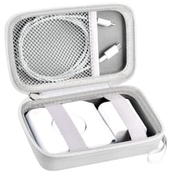 ANKHOH Travel Case for UCOMX for Nano/for Iseyyox/for LISEN/for RTOPS 3 in 1 Wireless Charger, Foldable Magnetic Charging Station Storage Holder Bag for Fast Charge Pad Cable and Adapter, White-Box Only