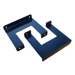 OSteed Tall Brackets for Metal Under Desk Drawer, Black 2 Pcs