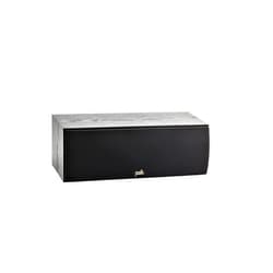 Polk Audio T30 100 Watt Home Theater Center Channel Speaker - Hi-Res Audio with Deep Bass Response, Dolby and DTS Surround, Single, Black