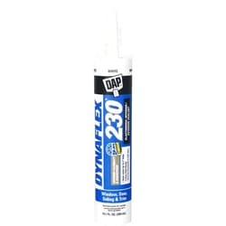 DAP 12 Pack Dap 18300 DYNAFLEX 230 Premium Indoor/Outdoor Sealant - White 10.1-oz Cartridge (18275)