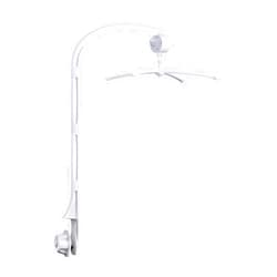 Urvoo 34 Inch Baby Crib Mobile Bed Bell Holder with Music Box,Adjustable Holder DIY Arm Bracket Nut Screw