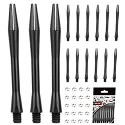 CyeeLife 15pcs Nylon Dart Shafts with 20pcs Spring O Rings,Dart Accessories