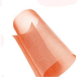 Generic 99.9% Pure Copper Screen Woven Mesh Screen,Copper Mesh Screen 40 Mesh Copper Mesh,Size 12