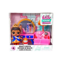 L.O.L. Surprise! OMG House of Surprises Beauty Booth Playset with Her Majesty Collectible Doll and 8 Surprises, Dollhouse Accessories, Holiday Toy, Great Gift for Kids Ages 4 5 6+ Years & Collectors