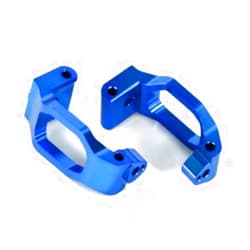 Traxxas 8932X Caster Blocks 6061-T6 Alum (Blue-Anodized), Left & Right