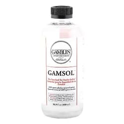 Gamblin Gamsol Oil Color, 16.9 oz, Clear
