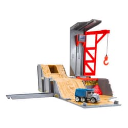 Micro Machines Core Playset, Construction - Expandable and Connectable to Other MM Sets, Includes One Exclusive Vehicle - Collect Them All