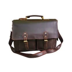 PNCO Leather Laptop Messenger Bag Vintage Briefcase Satchel for Men and Women Leather Laptop Bags of Full Grain Large Leather Messenger bag Best Use for Laptop
