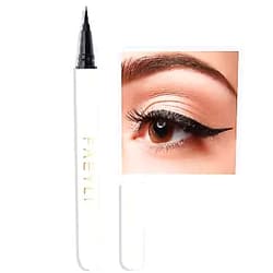 Jewelover Long Lasting Black Liquid Eyeliner Pencil Ultra-Fine Felt-Tip Quick Drying Waterproof Formula Eye Liner Pen Women Eye Makeup, 0.021 Fl; Oz/0.6ml 1-Black