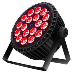 SHEHDS Par Can Lights LED 18x12W Stage Lights RGBW 4in1 Wash/Strobe Effect DJ Lights DMX512 Uplights Aluminum Shell with Sound Activated Party Lights for Christmas Halloween Disco Club Wedding