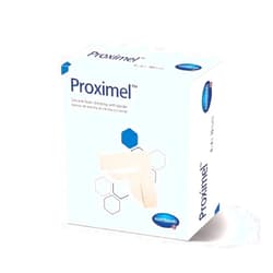 Hartmann 14400000 Proximel Silicone Foam Dressing with Border (Pack of 5)