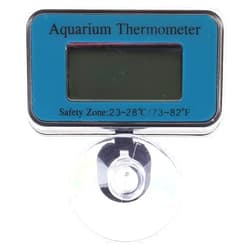 Ldabrye Aquarium Thermometer Digital LCD Screen Waterproof Fish for Temperature Accurate Reading for Terrari