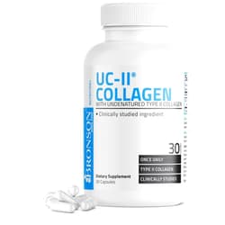 Bronson UC-II Type II Collagen with Undenatured Type II Collagen, 30 Capsules