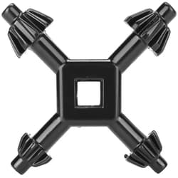 Serdokntbig 4 in 1 Drill Chuck Key Wrench,Chuck Key For Drill Press,Electric Drill Chucks,Compatible with Most Drill Press & Power Tool Chucks (Black)