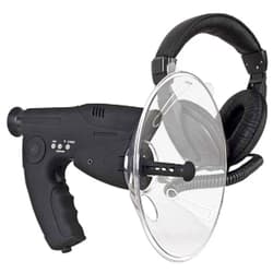 BJYX Parabolic Microphone Bionic Ear, Bionic Ear Electronic Listening Device Digital Device, Monocular X8 Times Long Distance Hearing (Headphone Included)