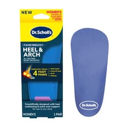 Dr. Scholl's Heel & Arch All-Day Pain Relief Orthotic Insoles, ¾ Length Shoe Inserts, Women Size 6-10, 1 Pair