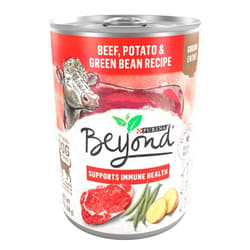 Purina Beyond Beef, Potato, and Green Bean Grain Free Wet Dog Food Natural Pate with Added Vitamins and Minerals - (Pack of 12) 13 Oz. Cans