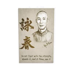 HWMABC History Poster Ip Man Chinese Martial Artist Painting Art Poster 5 Canvas Poster Wall Art Decor Living Room Bedroom Decor Print Picture Print Unframe-style 08x12inch(20x30cm)