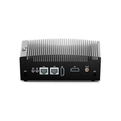 Baieyu Industrial Fanless Computer Core i5-8260U, Fanless Mini PC Preinstalled Windows 11 Pro 16GB RAM DDR4 512GB SSD, 2×HD Port, 2×RS232 COM, 4×USB 3.0, 4×USB 2.0, Auto Power On, Industrial Mini PC