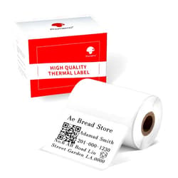 Phomemo Labels, 2.36'' x 1.57'' Self-Adhesive Sticker Labels, Multipurpose Thermal Labels for M220 M200 Label Maker,for Barcode, Name, Jar, Tag, Address, Gift, Box and More Labeling,180 Pcs