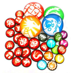 Dahan Dice D&D and TRPG Token Set for Dungeons and Dragons (Standard Set)