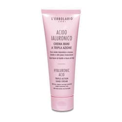 L'Erbolario LErbolario Hyaluronic Acid Triple Action Hand Cream, 2.5 oz - Hand Lotion - With Shea Butter - Aromatic Scent - Moisturizing - Cruelty-Free