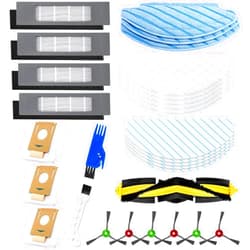 LUXRILIX Replacement Parts for Yeedi Vac, Vac Max Compatible with Ecovacs DEEBOT OZMO T8 AIVI T8 N8 Pro N8 Pro Plus Robot Vacuum, Main Brush, Filter, Side Brush, Mop Cloth Dust-bags Accessory Kit by LUXRILIX