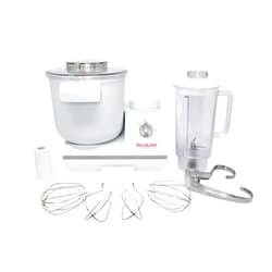 WONDERMILL -Complete Bread Dough Mixer Machine with Dough Hook -Bread Kneader and Dough Maker - Dough Kneading Machine Mixers Kitchen Electric Stand Mixer -Upgraded Wondermix Revolution Kitchen Mixer