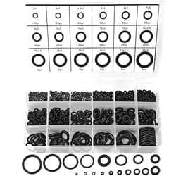 HongWay 770pcs Rubber O Ring Assortment Kits 18 Sizes Sealing NBR Gasket Washers for Car Auto Vehicle Repair, Professional Plumbing, Air or Gas Connections