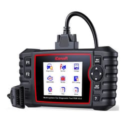 iCarsoft POR V2.0 fit for Porsche/Cayenne/911 Full Systems Diagnostic Scan Tool, OBD2 Scanner with 8 Resets, Live Data, Battery Test Module Info, Lifetime F-Ree Update