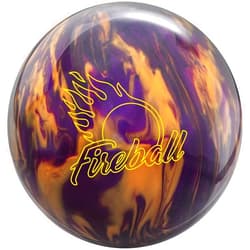 Ebonite Fireball Purple/Gold Bowling Ball