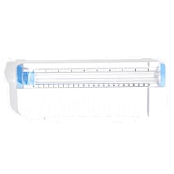Sokoweii A4 Paper Cutter 12 Inch Titanium Straight Paper Trimmer with Side Ruler for Scrapbooking Craft, Paper, Coupon, Label, Cardstock (Upgrade Press Type Blade)