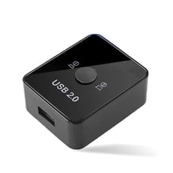 MAGIC BLOCK USB Printer Sharing KVM Switch. Share one printer between two devices with automatic switching, no drivers needed. Support keyboard, mouse, and scanner sharing. Includes 2 USB printer cables (1 meter)