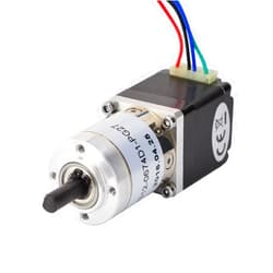 STEPPERONLINE 27:1 Planetary Gearbox Nema 11 Dual Shaft Geared Stepper Motor DIY Robot Camera