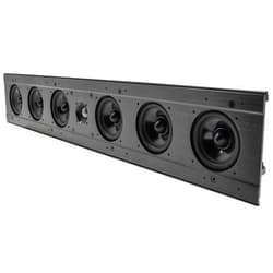 Earthquake Sound EWSLA63 In-Wall Line Array LCR Speaker - Hi-Res Audio, 1