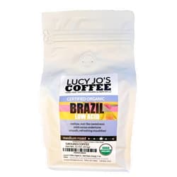 Lucy Jo's Coffee, Organic Brazil, Low Acid, Medium Roast, Ground, 11 oz.