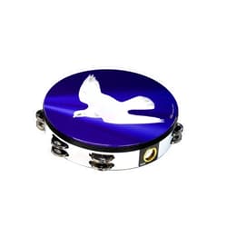 Remo TA-9210-18 Praise Tambourine - Religious Dove, 10
