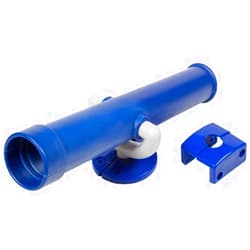 Swing Set Stuff Inc. Telescope with SSS Logo Sticker, Blue